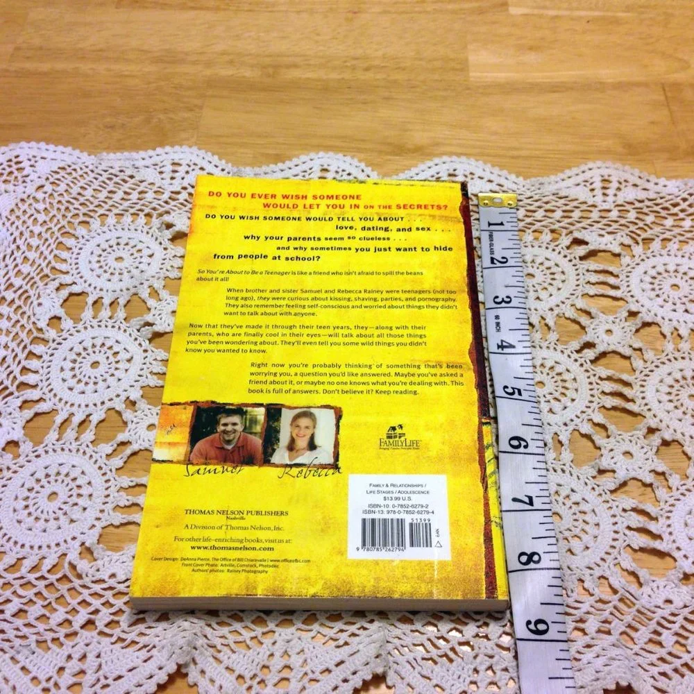 Book Sale! 3 for $10!  Christian Parenting - Godly Advice for Preteens